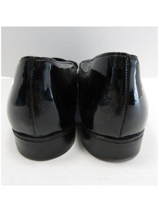 VTG Brooks Brothers Shoes 10 B Bow Tuxedo Pump Loafer DuPont Corfam * main image 14